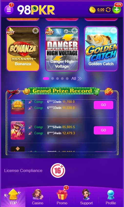 98PKR Game Download